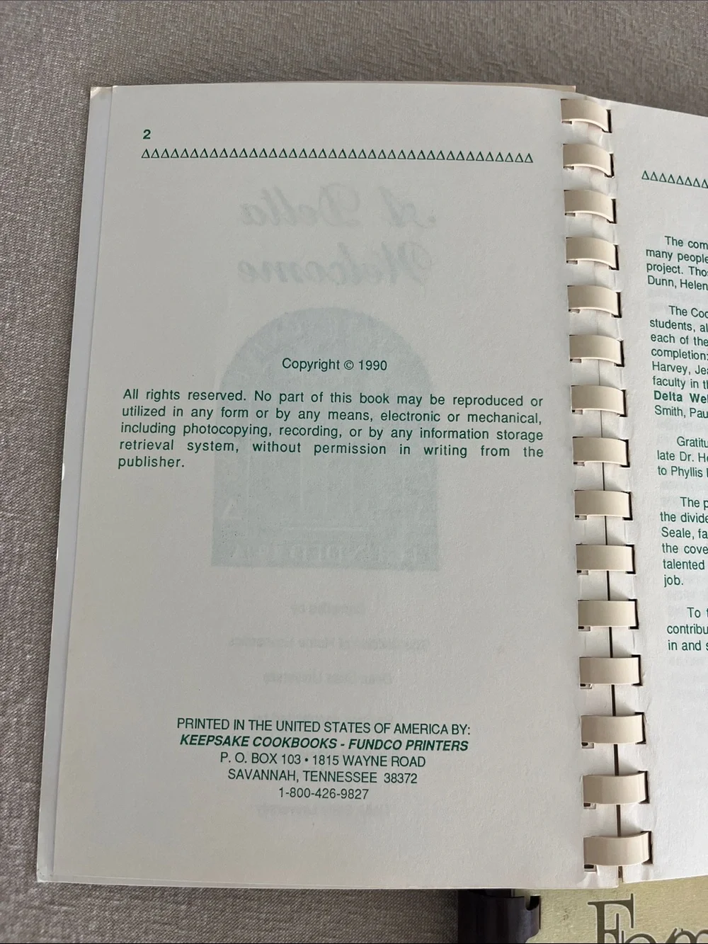 Vintage spiral Alaska, University, Historic Cookbook Lot